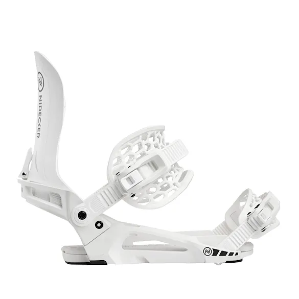 Vázání na snowboard Nidecker Kaon white 2025 - 3