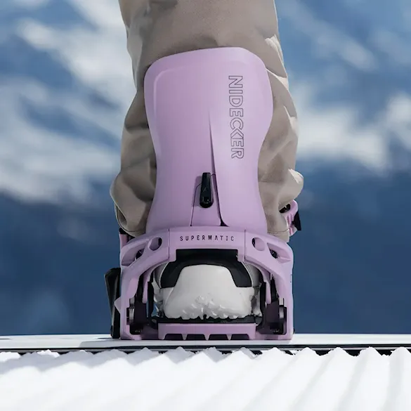 Snowboard Binding Nidecker LT Supermatic dusk 2026 - 3
