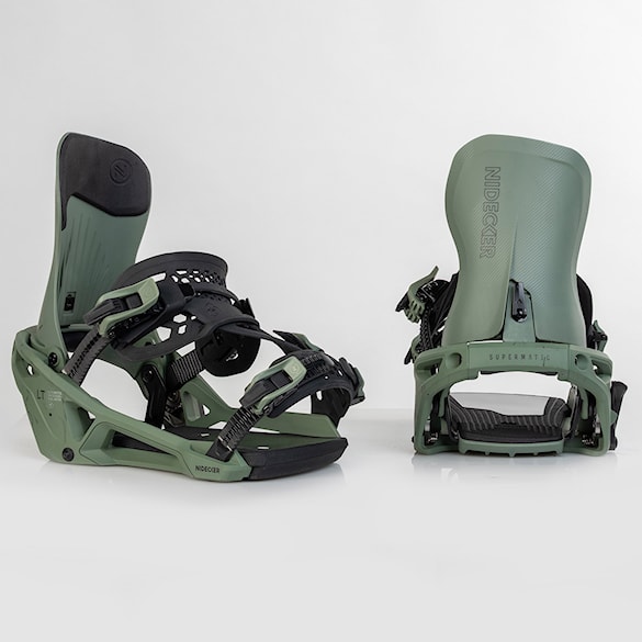 Vázání na snowboard Nidecker LT Supermatic olive 2026 - 1