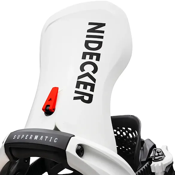 Wiązanie snowboardowe Nidecker LT Supermatic white 2027 - 4