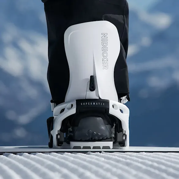 Snowboard Binding Nidecker LT Supermatic white 2026 - 3