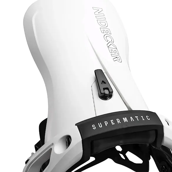 Snowboard Binding Nidecker LT Supermatic white 2026 - 4