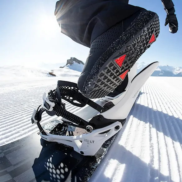 Snowboard Binding Nidecker LT Supermatic white 2026 - 5