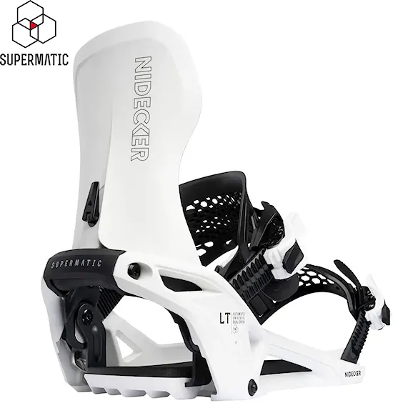 Snowboard Binding Nidecker LT Supermatic white 2026 - 1