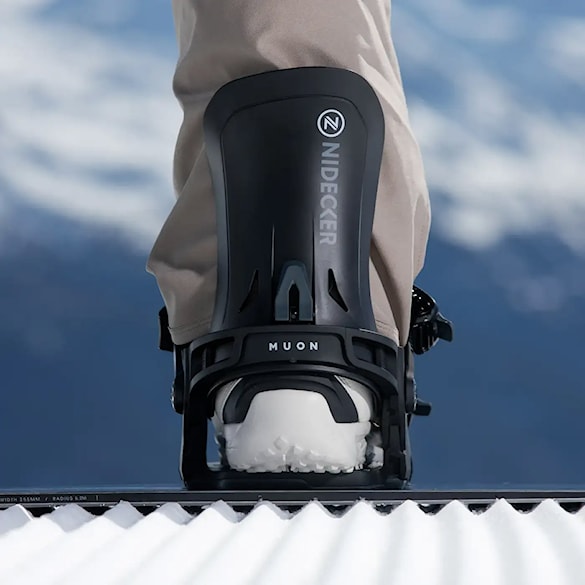 Viazanie na snowboard Nidecker Muon black 2026 - 4