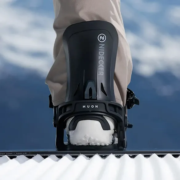 Viazanie na snowboard Nidecker Muon black 2026 - 4