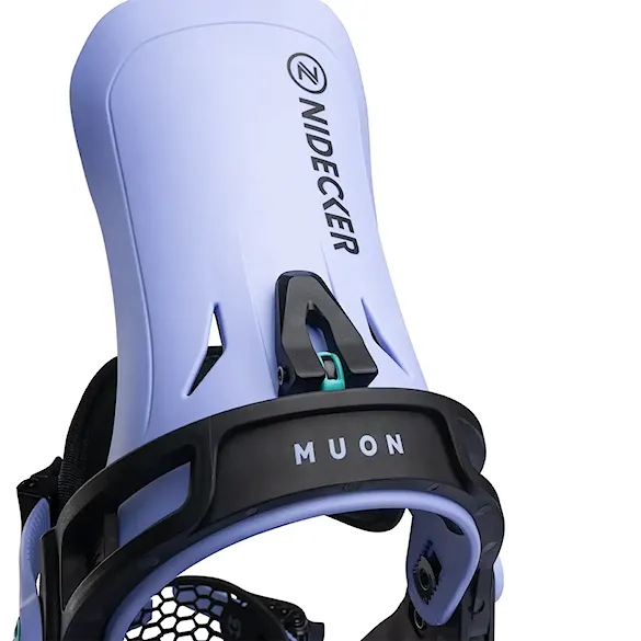 Snowboard Binding Nidecker Muon lavender 2026 - 3