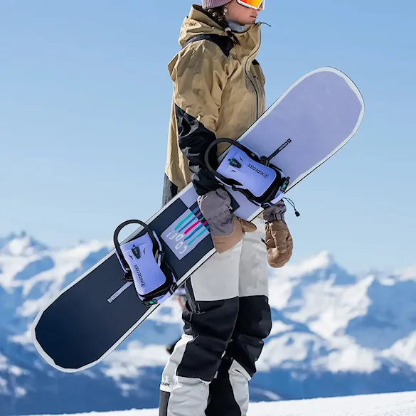 Snowboard Binding Nidecker Muon lavender 2026 - 6