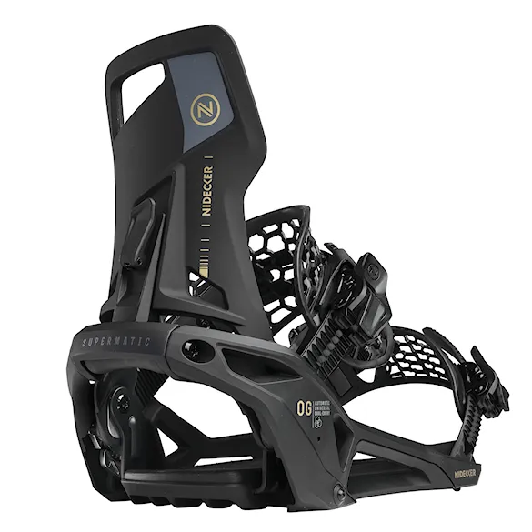 Vázání na snowboard Nidecker OG Supermatic black 2027 - 1