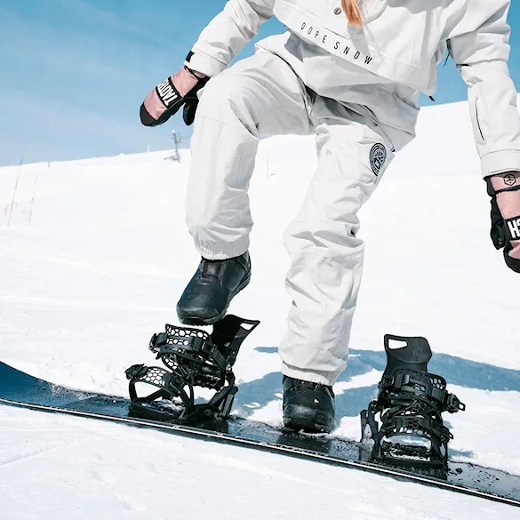 Vázání na snowboard Nidecker OG Supermatic black 2027 - 2
