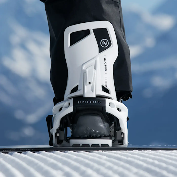 Vázání na snowboard Nidecker Og Supermatic white 2027 - 5