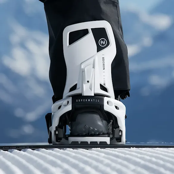 Vázání na snowboard Nidecker OG Supermatic white 2027 - 5