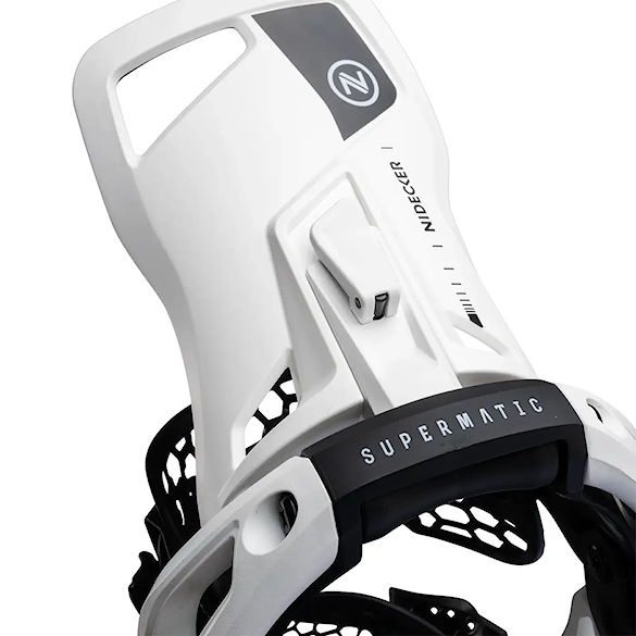 Snowboard Binding Nidecker OG Supermatic white | Snowboard Zezula