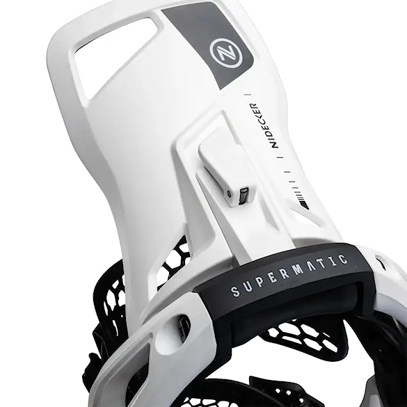 Vázání na snowboard Nidecker OG Supermatic white 2027 - 6