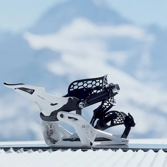 Vázání na snowboard Nidecker OG Supermatic white 2027 - 4
