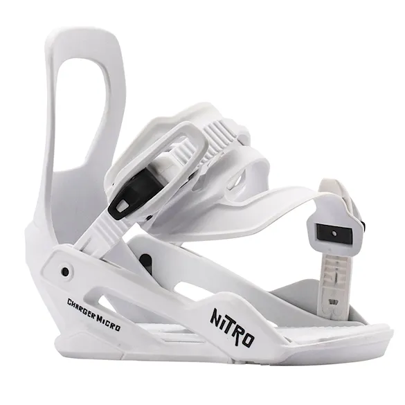 Snowboard Binding Nitro Charger Micro white 2027 - 3