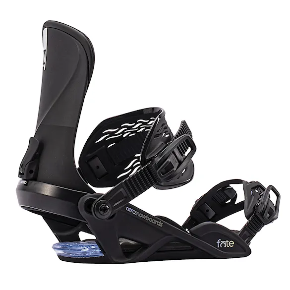 Vázání na snowboard Nitro Fate ultra black 2027 - 1