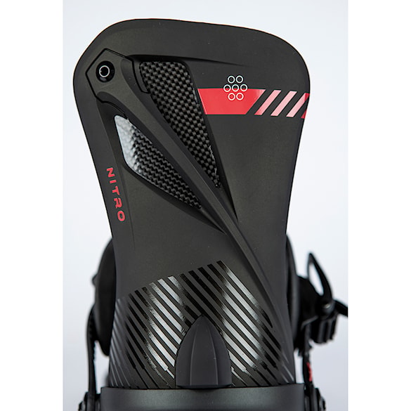 Snowboard Binding Nitro Phantom+ ultra black 2026 - 16
