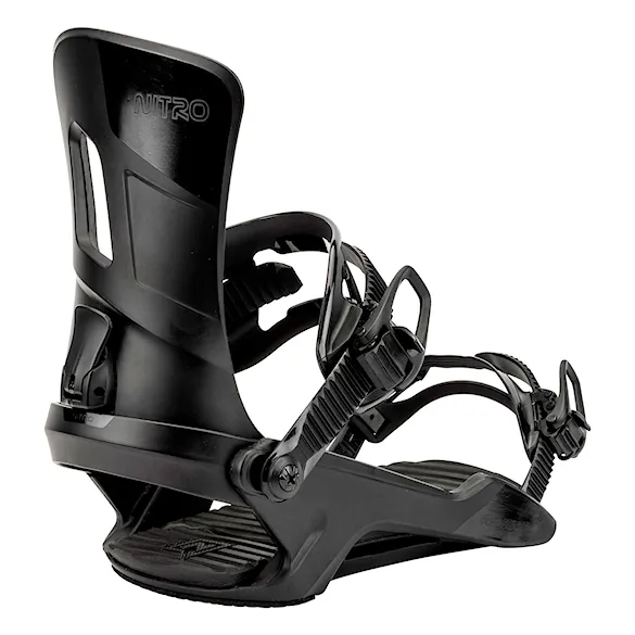 Wiązanie snowboardowe Nitro Rambler ultra black 2026 - 1