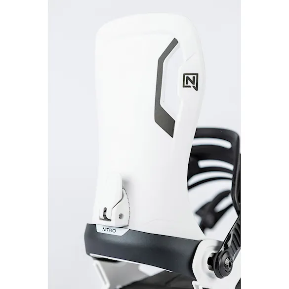 Snowboard Binding Nitro Talent white 2026 - 5