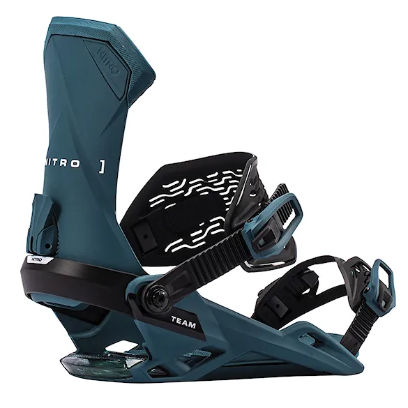 Snowboard Binding Nitro Team deep teal 2027 - 1