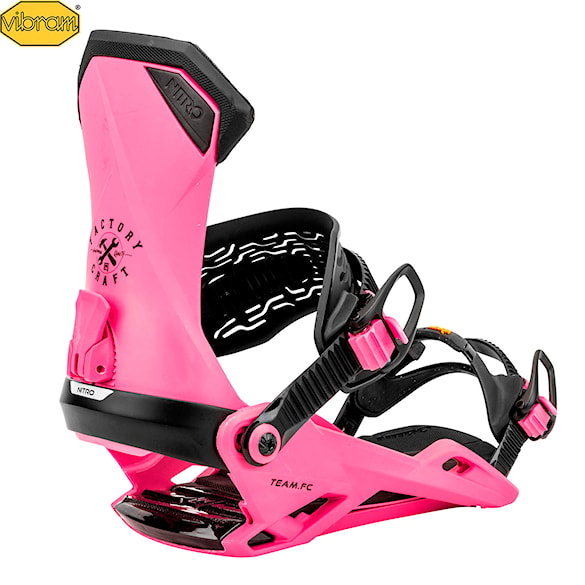 Wiązanie snowboardowe Nitro Team factory craft 2025 - 1
