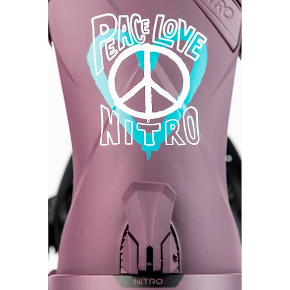 Wiązanie snowboardowe Nitro Team peace love 2025 - 10