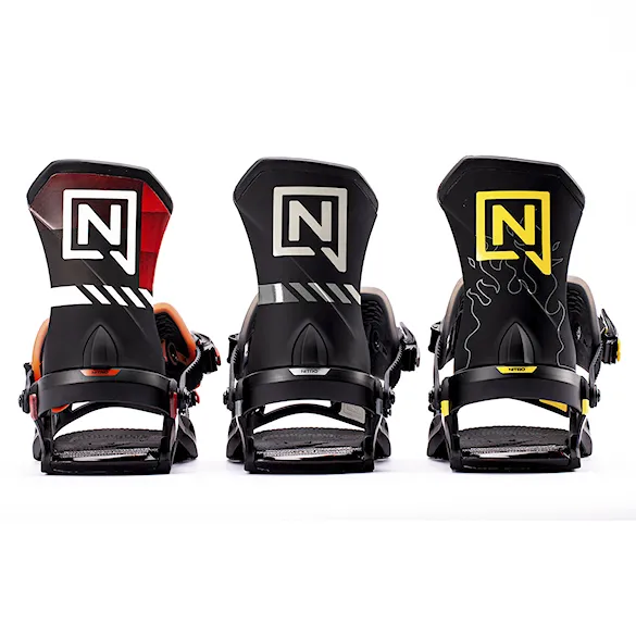 Vázání na snowboard Nitro Team Pro ultra black 2027 - 5