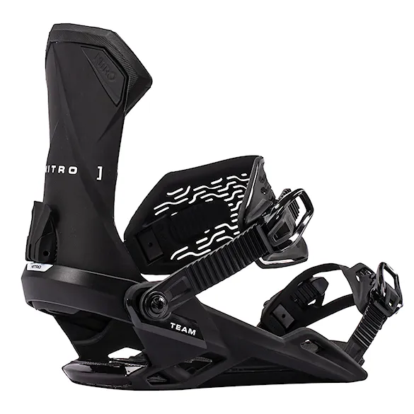 Vázání na snowboard Nitro Team ultra black 2027 - 1