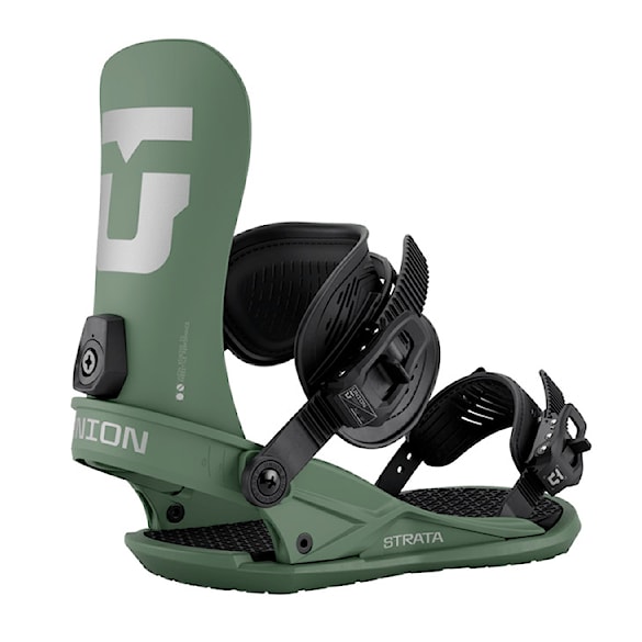Viazanie na snowboard Union Strata olive green 2026 - 1