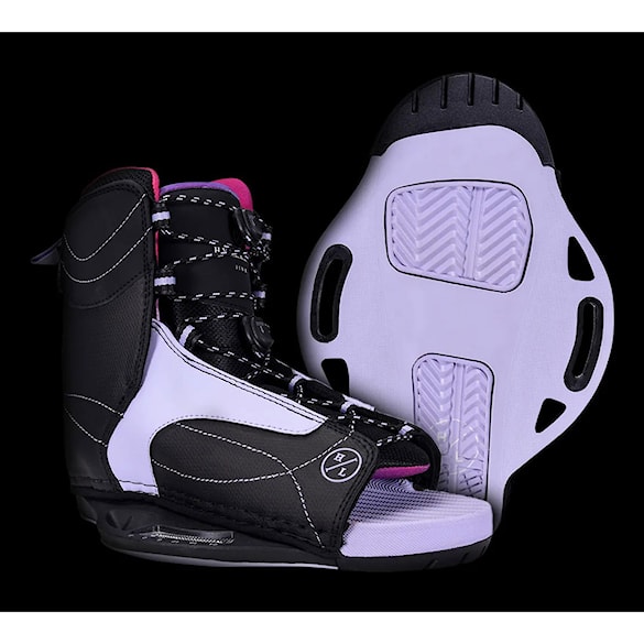 Viazanie na wakeboard Hyperlite Jinx black/purple 2025 - 6