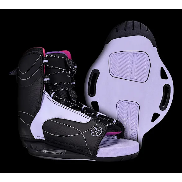 Viazanie na wakeboard Hyperlite Jinx black/purple 2026 - 6