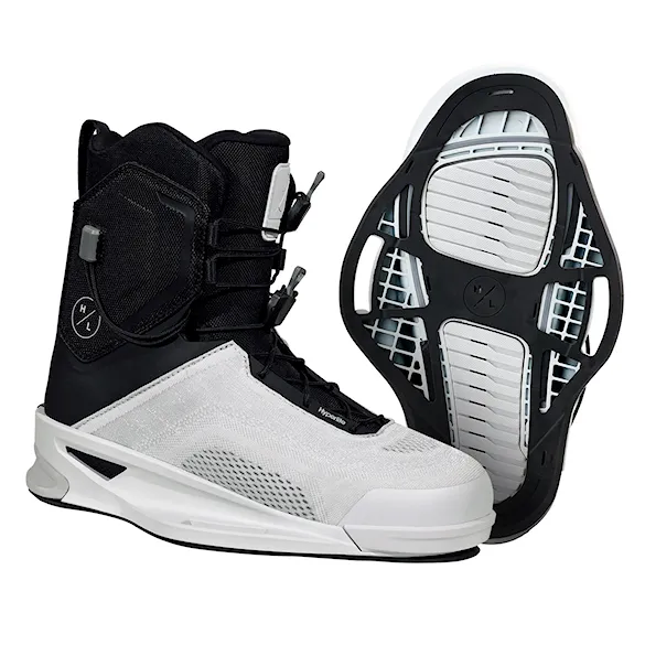 Wiązanie wakeboardowe Hyperlite MID white/black 2026 - 1