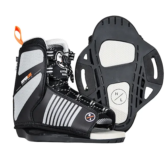 Vázání na wakeboard Hyperlite Remix Kids black/white 2026 - 1