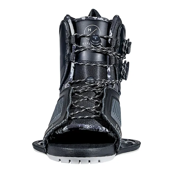 Vázání na wakeboard Hyperlite Team OT black/charcoal 2026 - 2