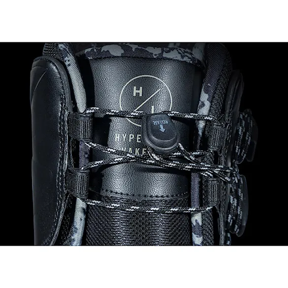 Vázání na wakeboard Hyperlite Team OT black/charcoal 2026 - 5