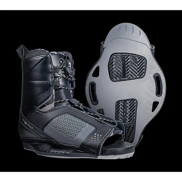 Vázání na wakeboard Hyperlite Team OT black/charcoal 2026 - 8