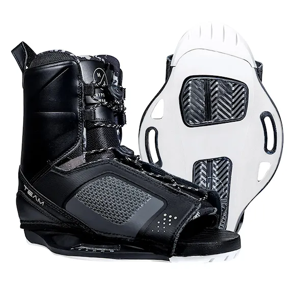 Vázání na wakeboard Hyperlite Team OT black/charcoal 2026 - 1
