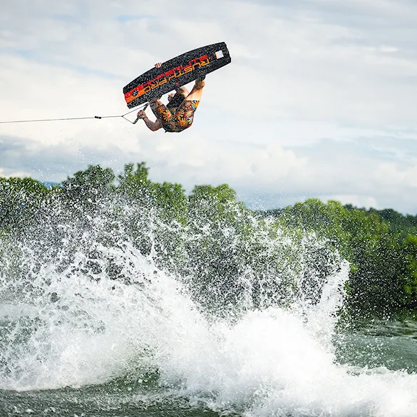 Wiązanie wakeboardowe Hyperlite Ultra grey/black 2024 - 12