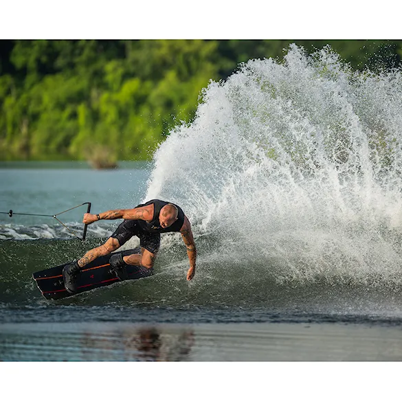 Wiązanie wakeboardowe Hyperlite Ultra grey/black 2024 - 2