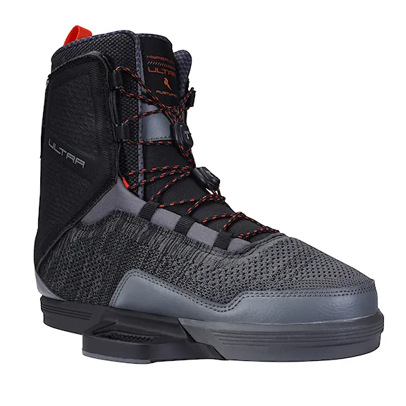Wiązanie wakeboardowe Hyperlite Ultra grey/black 2024 - 3