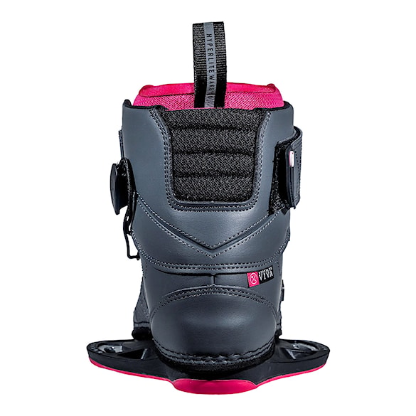 Wiązanie wakeboardowe Hyperlite Viva grey/pink 2025 - 4