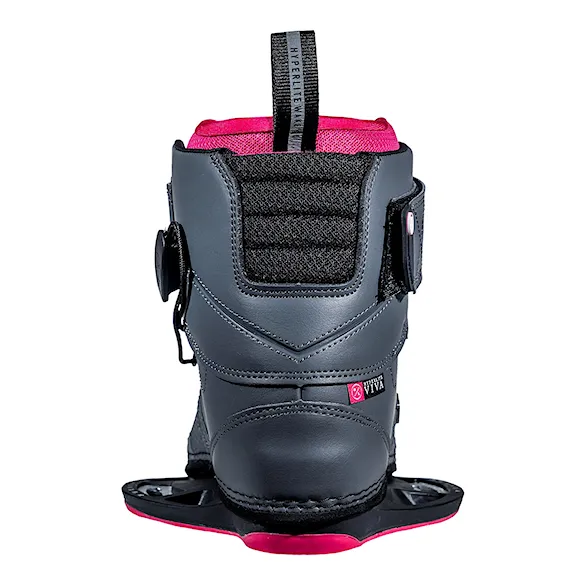 Wiązanie wakeboardowe Hyperlite Viva grey/pink 2026 - 4