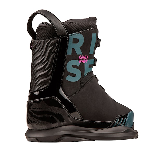 Viazanie na wakeboard Ronix Rise black/teal/pink 2025 - 10