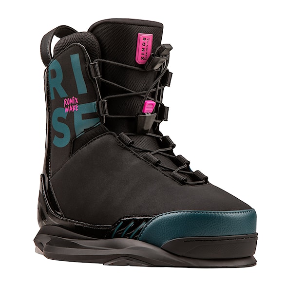 Viazanie na wakeboard Ronix Rise black/teal/pink 2025 - 4