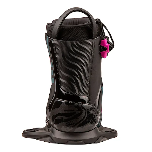 Wiązanie wakeboardowe Ronix Rise black/teal/pink 2025 - 9