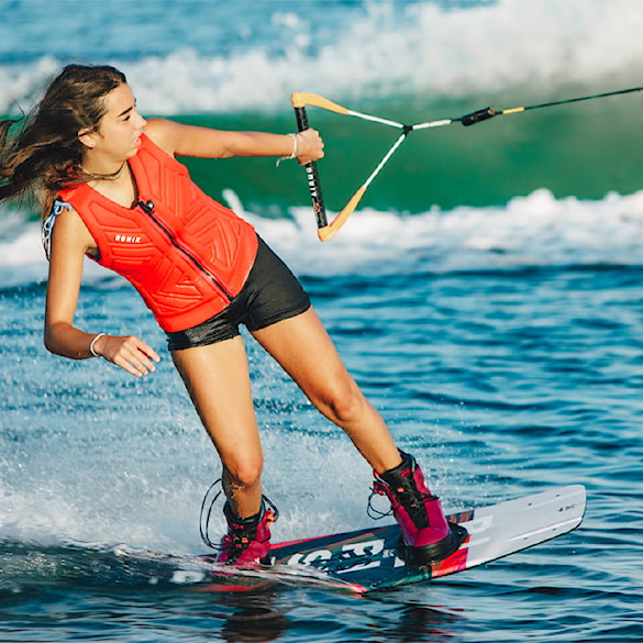Viazanie na wakeboard Ronix Rise merlot/peach 2026 - 7