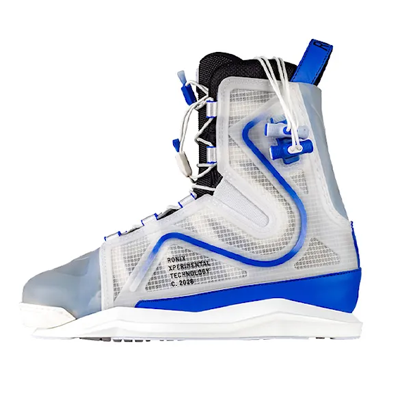 Wakeboard Binding Ronix RXT translucent blue 2026 - 3