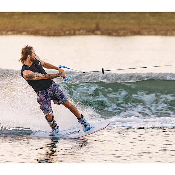 Wakeboard Binding Ronix RXT translucent blue 2026 - 9
