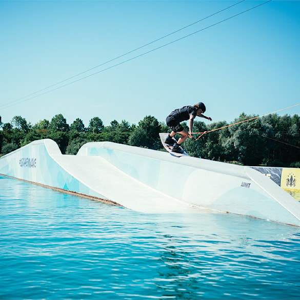 Wiązanie wakeboardowe Ronix Utopia stone/navy 2026 - 8